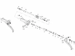 SRAM Ersatzteile X0 (2013-2016) Bremshebel Aluminium