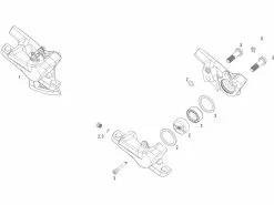 SRAM Ersatzteile Level T Bremssattel