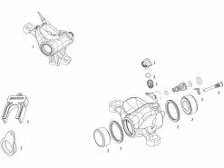 SRAM Ersatzteile Level Ultimate Bremssattel