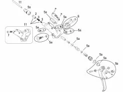 AVID Ersatzteile Juicy 7 Bremshebel (2006-2007)