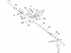 AVID Ersatzteile Juicy Carbon Bremshebel (2006-2007)