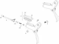 SRAM Ersatzteile Level Bremshebel