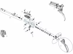 SRAM Ersatzteile Guide RSC (B1) Bremshebel (2017-2018)