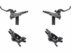 Shimano XT V+h Set Scheibenbremse BR-M8120 Mit Metallbelag J-Kit