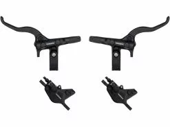 Shimano BR-MT410 + BL-M4100 V+h Set Scheibenbremse J-Kit