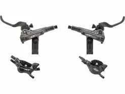 Shimano XT V+h Set Scheibenbremse BR-M8120 / BR-M8100 Mit Metallbelag J-Kit