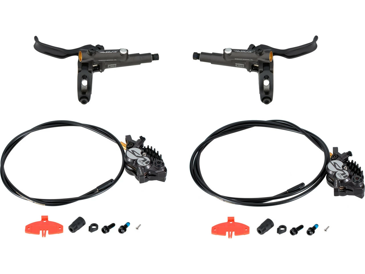 Shimano Saint V+h Set Scheibenbremse BR-M820 J-Kit 12 Shimano Saint V+h Set Scheibenbremse BR-M820 J-Kit – Bild 10