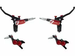 HOPE Tech 4 E4 V+h Set Scheibenbremse Mit Stahlflexleitung -Angebote Scheibenbremsbeläge Store 456395