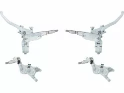 HOPE Tech 4 E4 V+h Set Scheibenbremse Mit Stahlflexleitung -Angebote Scheibenbremsbeläge Store 456396