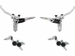 HOPE Tech 4 E4 V+h Set Scheibenbremse Mit Stahlflexleitung -Angebote Scheibenbremsbeläge Store 456398