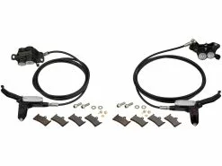 HOPE Tech 4 V4 V+h Set Scheibenbremse Mit Kunststoffleitung -Angebote Scheibenbremsbeläge Store 456868