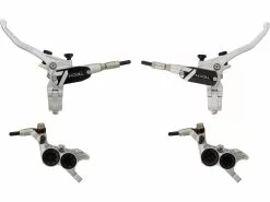 HOPE Tech 4 V4 V+h Set Scheibenbremse Mit Kunststoffleitung -Angebote Scheibenbremsbeläge Store 456869