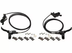 HOPE Tech 4 V4 V+h Set Scheibenbremse Mit Kunststoffleitung -Angebote Scheibenbremsbeläge Store 456892