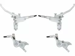 HOPE Tech 4 V4 V+h Set Scheibenbremse Mit Kunststoffleitung -Angebote Scheibenbremsbeläge Store 456893