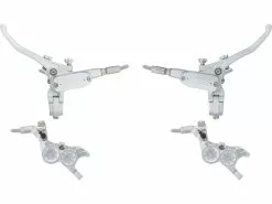 HOPE Tech 4 V4 V+h Set Scheibenbremse Mit Stahlflexleitung -Angebote Scheibenbremsbeläge Store 459498