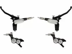 HOPE Tech 4 V4 V+h Set Scheibenbremse Mit Stahlflexleitung -Angebote Scheibenbremsbeläge Store 459500