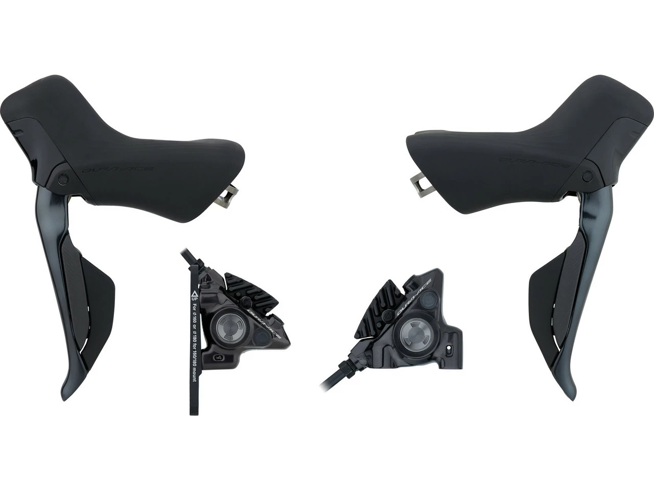 Shimano Dura-Ace V+h Set Scheibenbremse BR-R9270 + Di2 ST-R9270 3 Shimano Dura-Ace V+h Set Scheibenbremse BR-R9270 + Di2 ST-R9270
